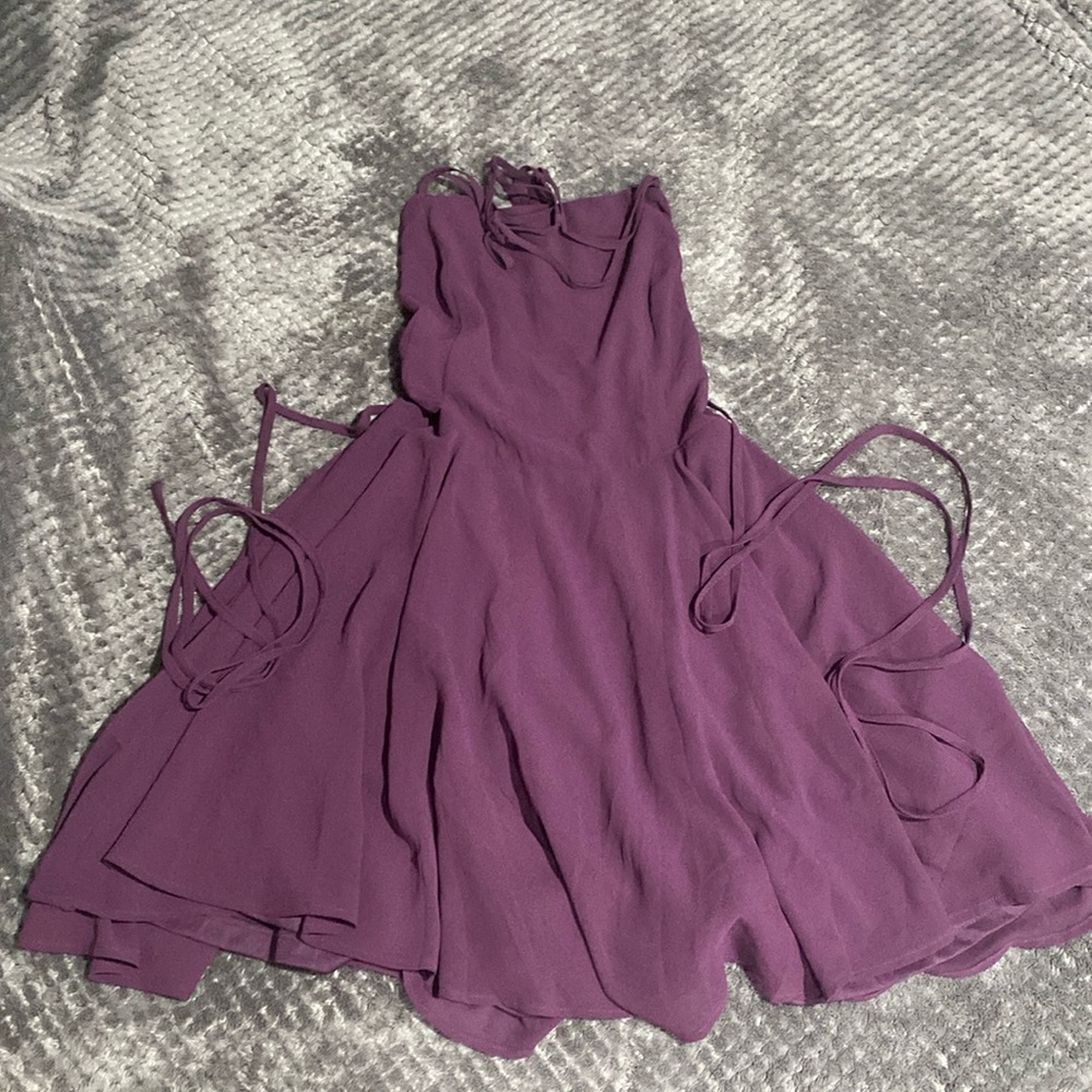 Purple dress, Charlotte Russe